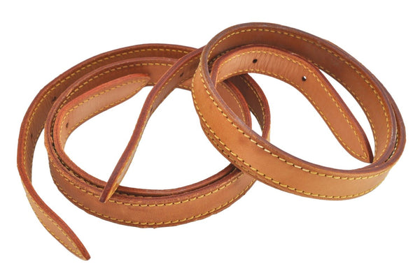 Authentic Louis Vuitton Leather Shoulder Strap For Bucket GM 31.9" Beige 3398K