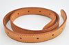 Authentic Louis Vuitton Leather Shoulder Strap For Bucket GM 31.9" Beige 3398K