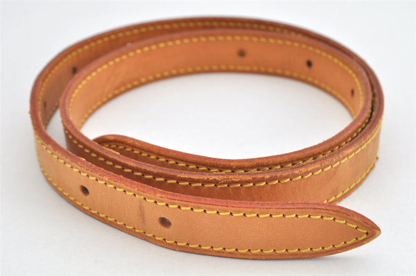 Authentic Louis Vuitton Leather Shoulder Strap For Bucket GM 31.9" Beige 3398K
