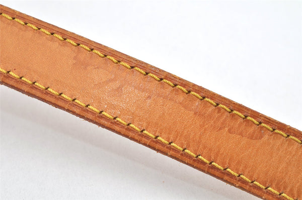 Authentic Louis Vuitton Leather Shoulder Strap For Bucket GM 31.9" Beige 3398K