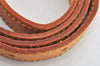Authentic Louis Vuitton Leather Shoulder Strap For Bucket GM 31.9" Beige 3398K