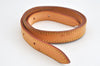 Authentic Louis Vuitton Leather Shoulder Strap For Bucket GM 31.9" Beige 3398K