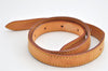 Authentic Louis Vuitton Leather Shoulder Strap For Bucket GM 31.9" Beige 3398K