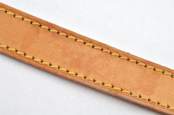 Authentic Louis Vuitton Leather Shoulder Strap For Bucket GM 31.9" Beige 3398K