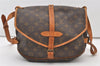Authentic Louis Vuitton Monogram Saumur 30 Shoulder Cross Bag M42256 LV 3399J