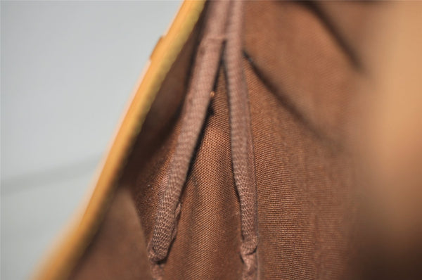 Authentic Louis Vuitton Monogram Saumur 30 Shoulder Cross Bag M42256 LV 3399J