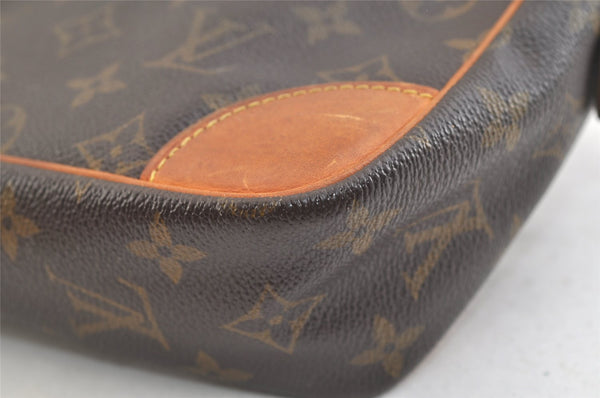 Authentic Louis Vuitton Monogram Compiegne 28 Clutch Hand Bag M51845 Junk 3400K