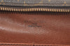 Authentic Louis Vuitton Monogram Compiegne 28 Clutch Hand Bag M51845 Junk 3400K
