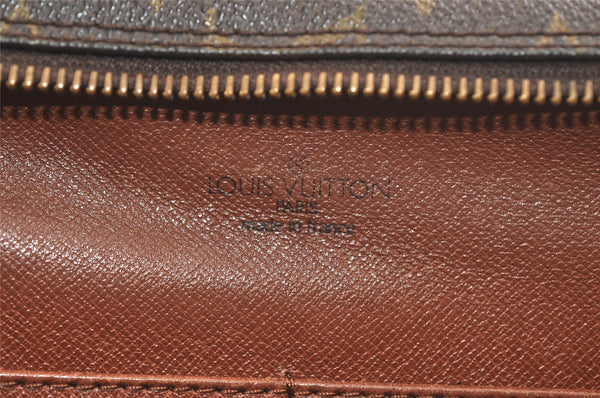 Authentic Louis Vuitton Monogram Compiegne 28 Clutch Hand Bag M51845 Junk 3400K