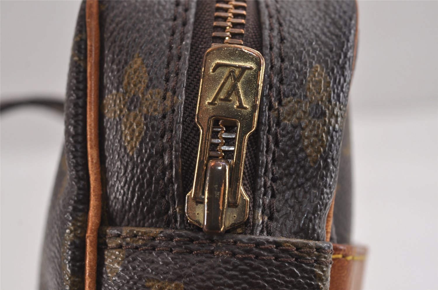 Authentic Louis Vuitton Monogram Danube Shoulder Cross Body Bag M45266 LV 3401J