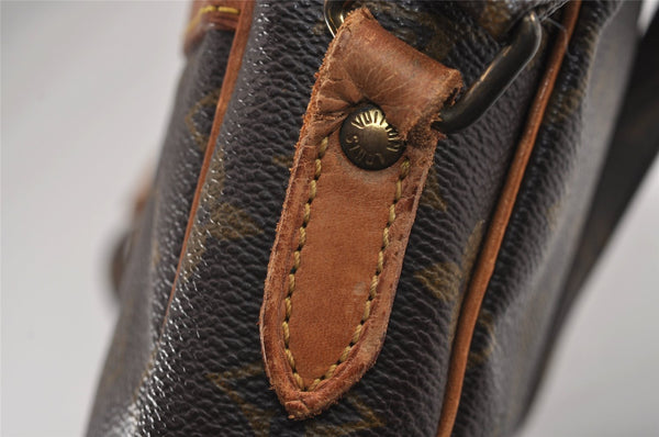 Authentic Louis Vuitton Monogram Danube Shoulder Cross Body Bag M45266 LV 3401J