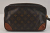 Authentic Louis Vuitton Monogram Marly Dragonne GM M51825 Clutch Bag Junk 3401K