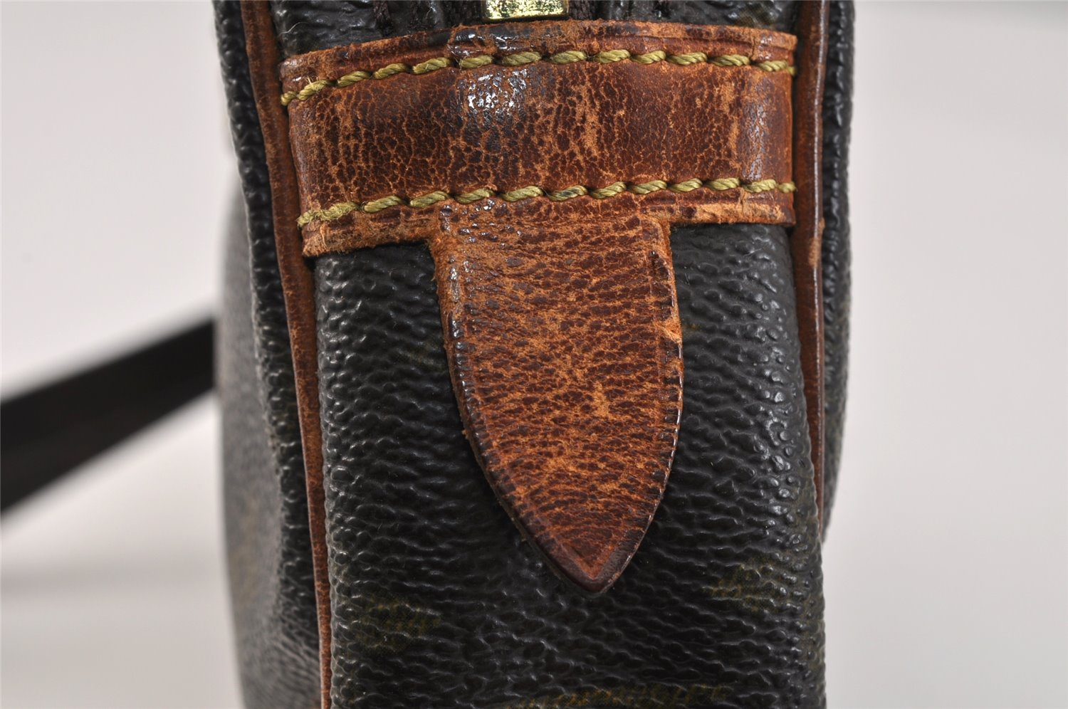 Authentic Louis Vuitton Monogram Marly Dragonne GM M51825 Clutch Bag Junk 3401K