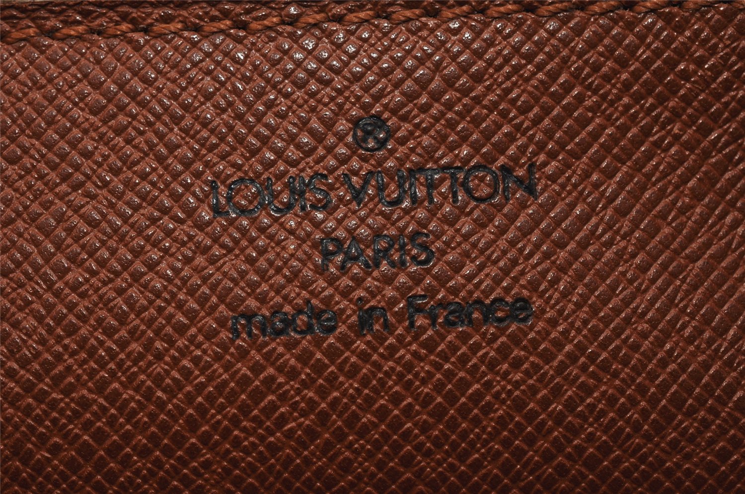 Authentic Louis Vuitton Monogram Marly Dragonne GM M51825 Clutch Bag Junk 3401K
