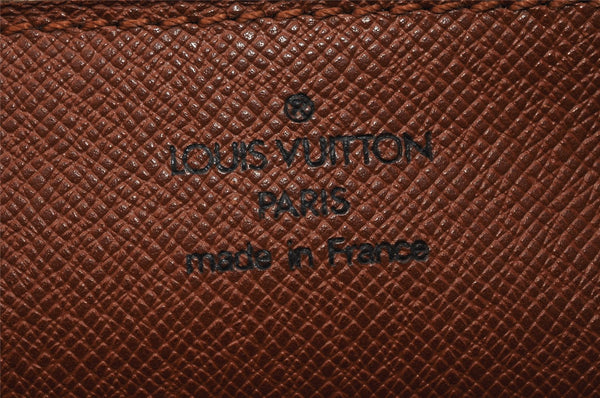 Authentic Louis Vuitton Monogram Marly Dragonne GM M51825 Clutch Bag Junk 3401K