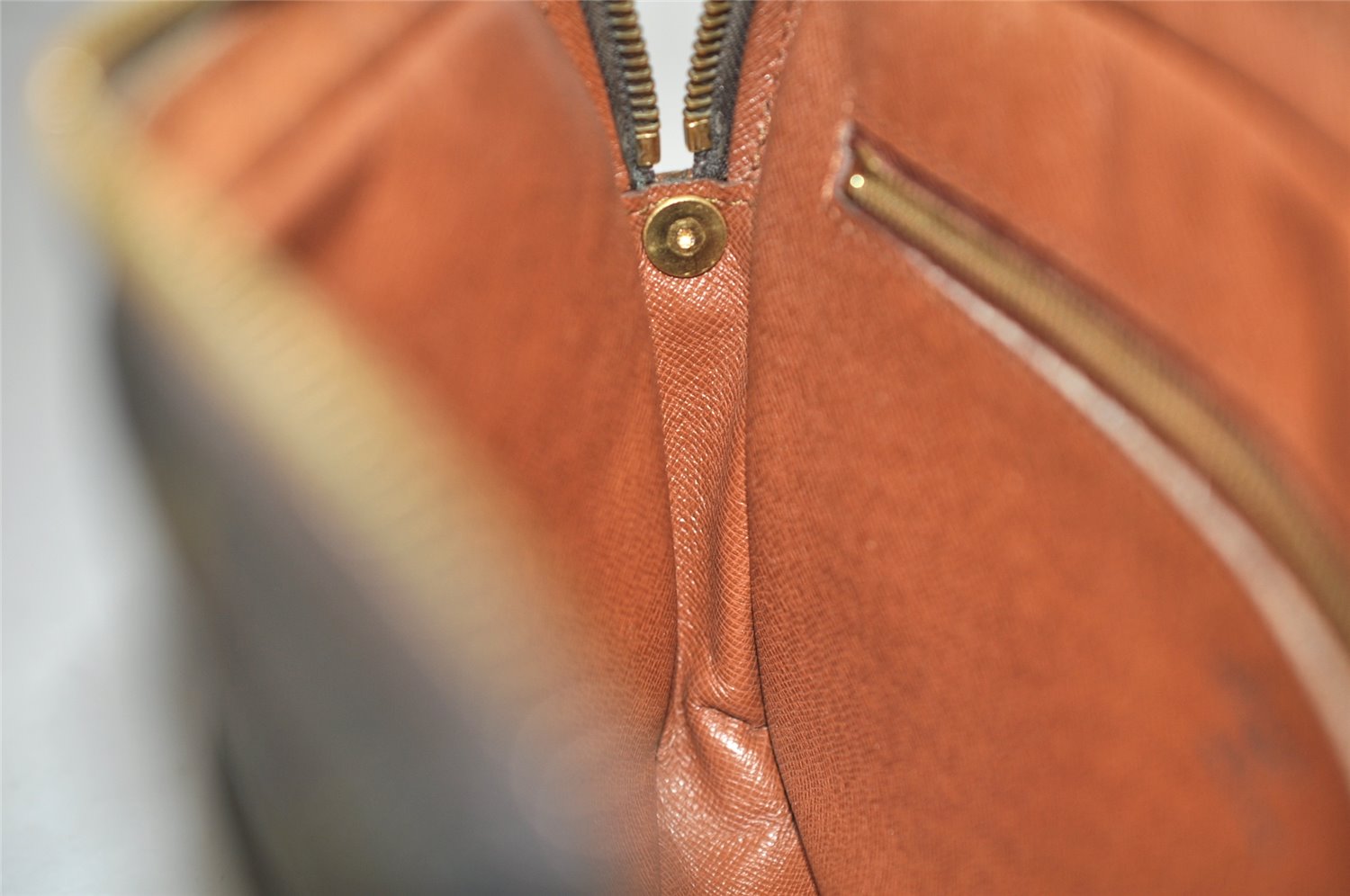 Authentic Louis Vuitton Monogram Marly Dragonne GM M51825 Clutch Bag Junk 3401K