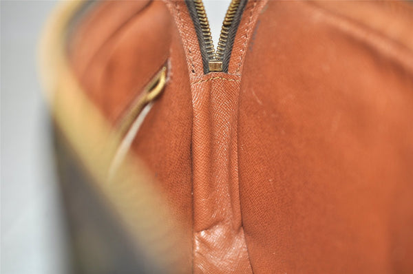 Authentic Louis Vuitton Monogram Marly Dragonne GM M51825 Clutch Bag Junk 3401K