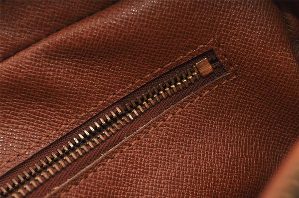 Authentic Louis Vuitton Monogram Marly Dragonne GM M51825 Clutch Bag Junk 3401K