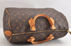 Authentic Louis Vuitton Monogram Speedy 35 Hand Boston Bag M41524 LV 3402M