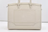 Authentic Louis Vuitton Epi Madeleine GM White Shoulder Bag M5934J LV 3403J