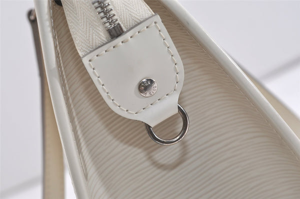 Authentic Louis Vuitton Epi Madeleine GM White Shoulder Bag M5934J LV 3403J