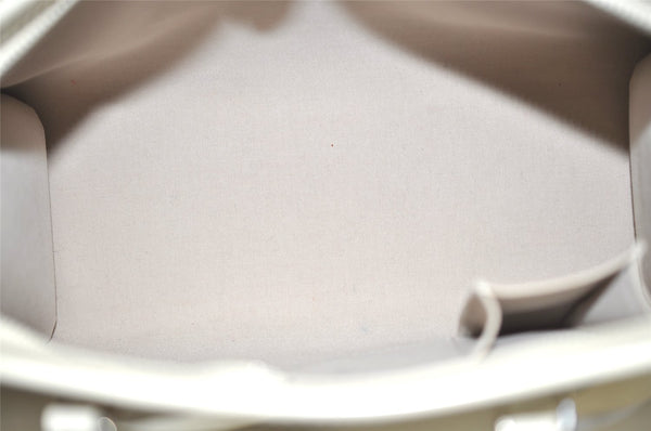 Authentic Louis Vuitton Epi Madeleine GM White Shoulder Bag M5934J LV 3403J