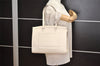 Authentic Louis Vuitton Epi Madeleine GM White Shoulder Bag M5934J LV 3403J