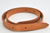 Authentic Louis Vuitton Leather Shoulder Strap For Bucket PM 27.6" Beige 3403K