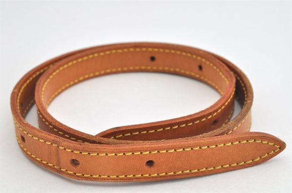 Authentic Louis Vuitton Leather Shoulder Strap For Bucket PM 27.6" Beige 3403K