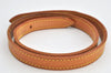 Authentic Louis Vuitton Leather Shoulder Strap For Bucket PM 27.6" Beige 3403K