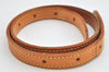 Authentic Louis Vuitton Leather Shoulder Strap For Bucket PM 27.6" Beige 3403K