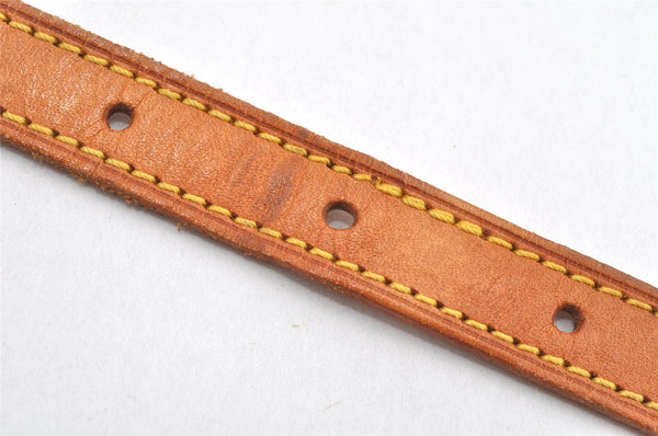 Authentic Louis Vuitton Leather Shoulder Strap For Bucket PM 27.6" Beige 3403K