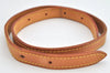 Authentic Louis Vuitton Leather Shoulder Strap For Bucket PM 27.6" Beige 3403K