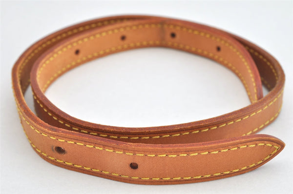 Authentic Louis Vuitton Leather Shoulder Strap For Bucket PM 27.6" Beige 3403K