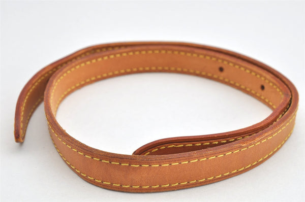 Authentic Louis Vuitton Leather Shoulder Strap For Bucket PM 27.6" Beige 3403K