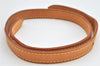 Authentic Louis Vuitton Leather Shoulder Strap For Bucket PM 27.6" Beige 3403K