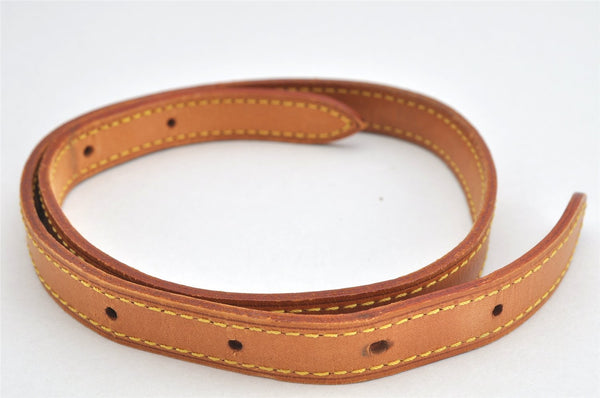 Authentic Louis Vuitton Leather Shoulder Strap For Bucket PM 27.6" Beige 3403K