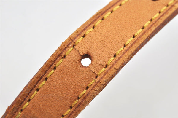 Authentic Louis Vuitton Leather Shoulder Strap For Bucket PM 27.6" Beige 3403K