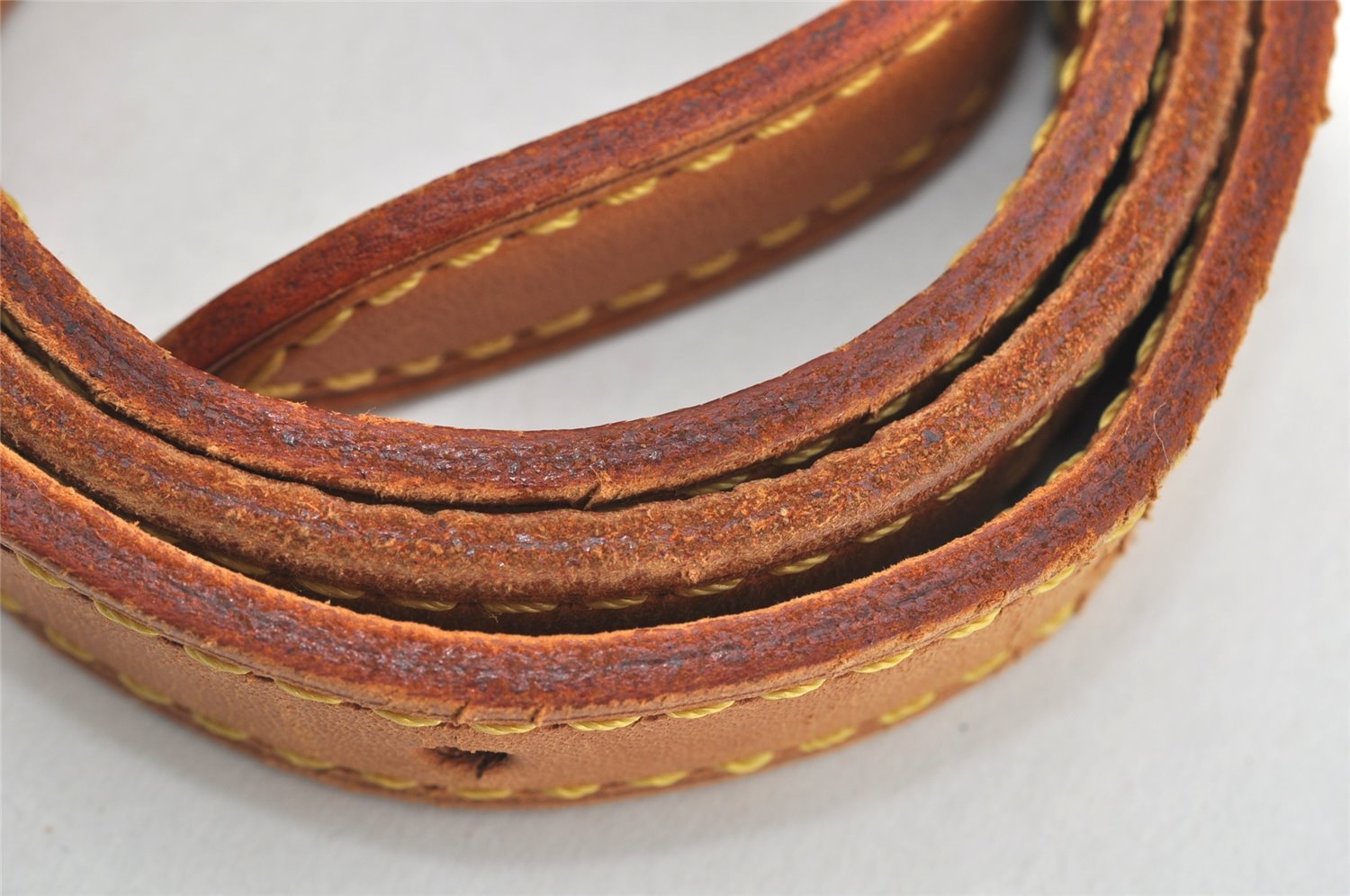 Authentic Louis Vuitton Leather Shoulder Strap For Bucket PM 27.6