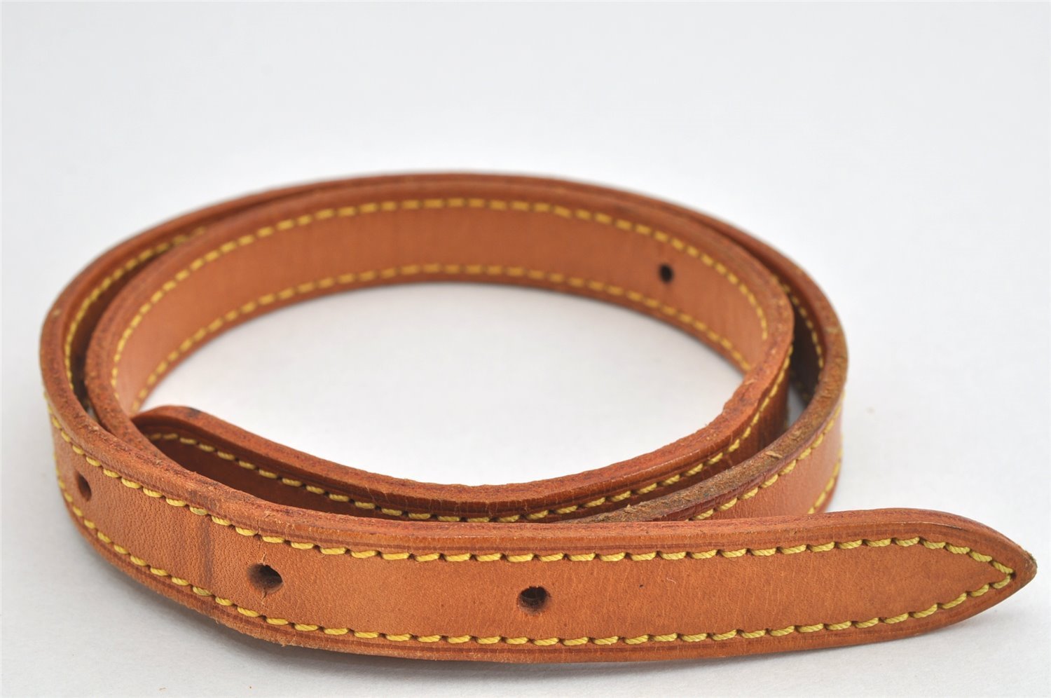Authentic Louis Vuitton Leather Shoulder Strap For Bucket PM 27.6