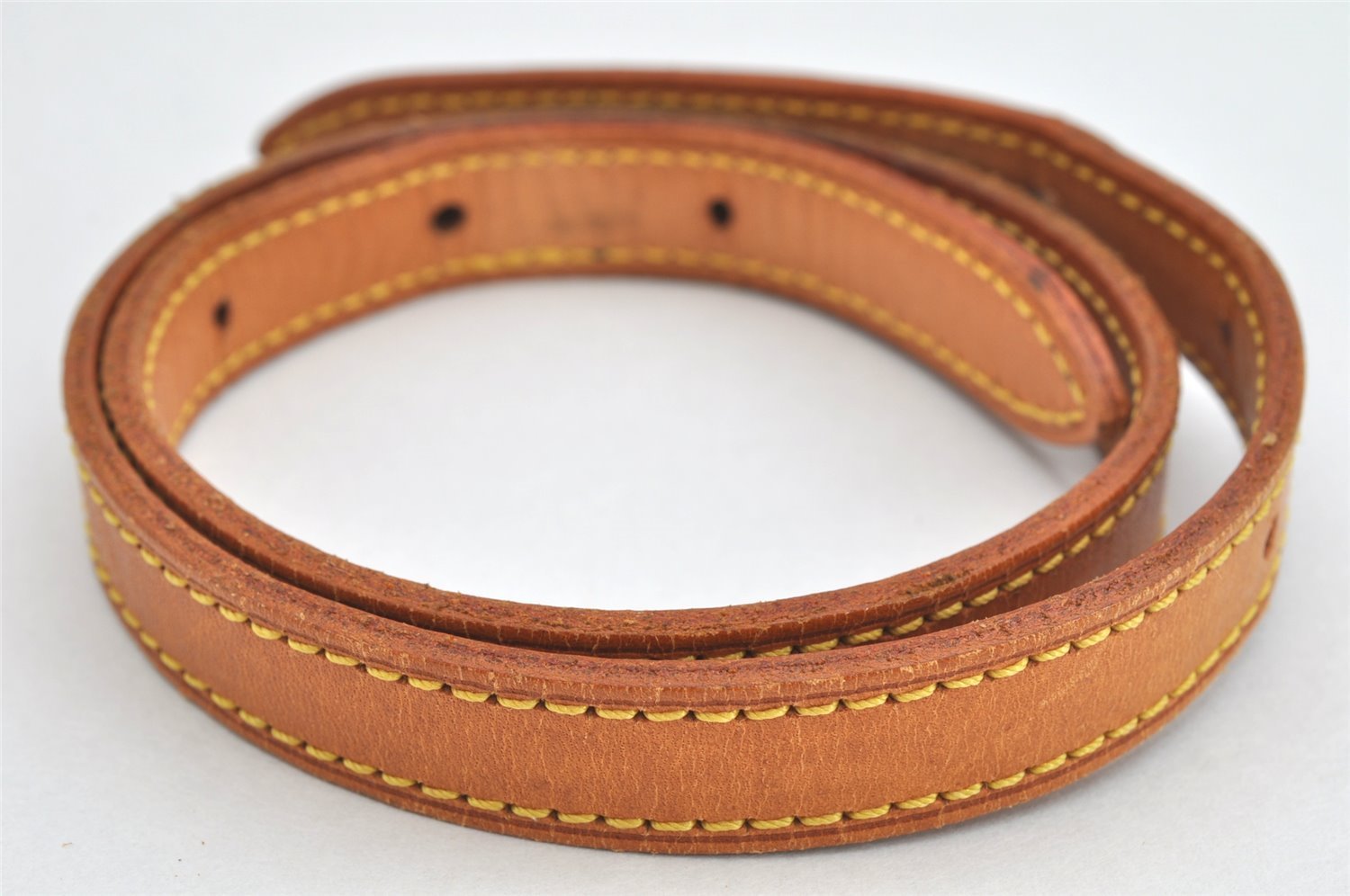 Authentic Louis Vuitton Leather Shoulder Strap For Bucket PM 27.6