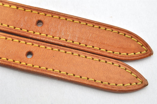 Authentic Louis Vuitton Leather Shoulder Strap For Bucket PM 27.6" Beige 3403K