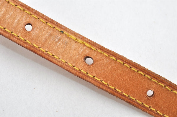 Authentic Louis Vuitton Leather Shoulder Strap For Bucket PM 27.6" Beige 3403K