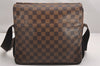 Authentic Louis Vuitton Damier Naviglio Shoulder Cross Body Bag N45255 LV 3404J