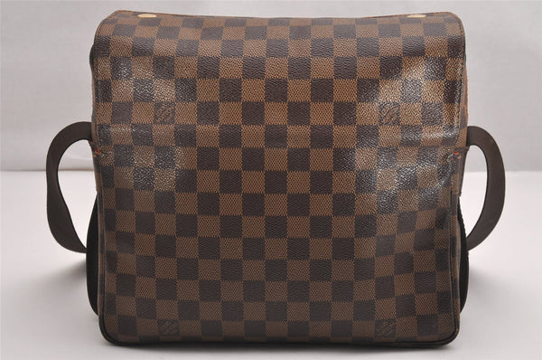 Authentic Louis Vuitton Damier Naviglio Shoulder Cross Body Bag N45255 LV 3404J