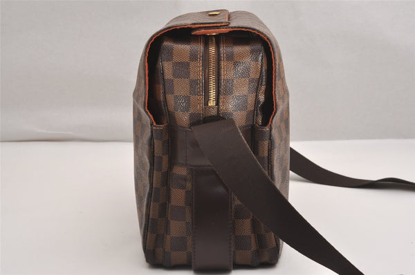 Authentic Louis Vuitton Damier Naviglio Shoulder Cross Body Bag N45255 LV 3404J