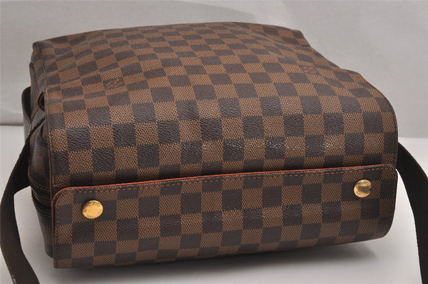 Authentic Louis Vuitton Damier Naviglio Shoulder Cross Body Bag N45255 LV 3404J