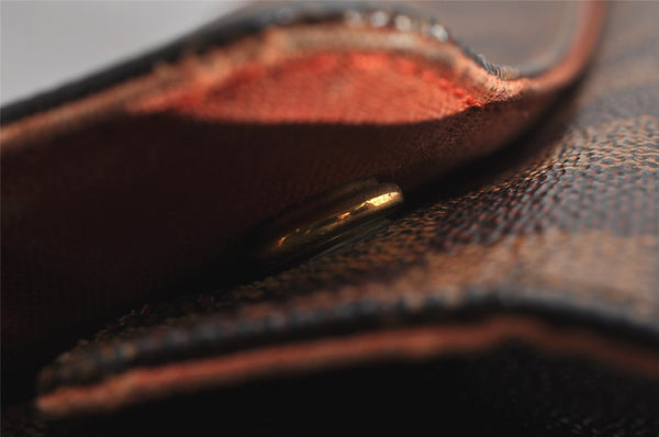 Authentic Louis Vuitton Damier Naviglio Shoulder Cross Body Bag N45255 LV 3404J