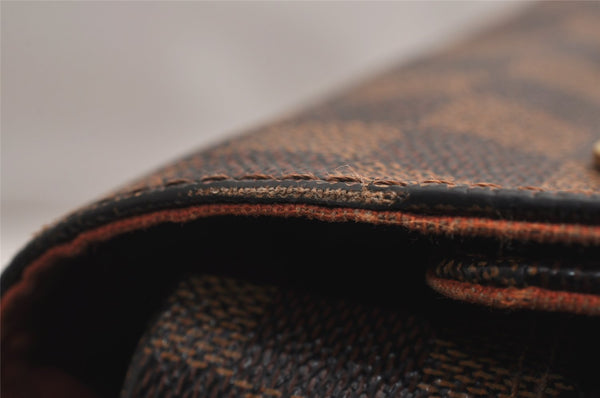 Authentic Louis Vuitton Damier Naviglio Shoulder Cross Body Bag N45255 LV 3404J