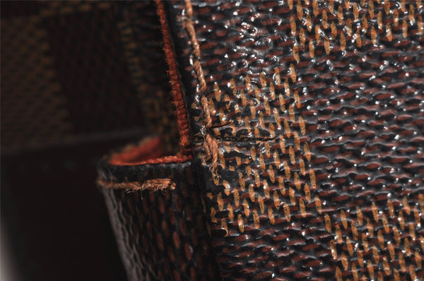 Authentic Louis Vuitton Damier Naviglio Shoulder Cross Body Bag N45255 LV 3404J